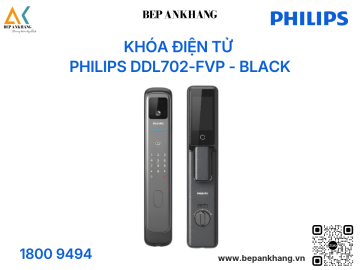 Khóa điện tử PHILIPS DDL702-FVP - Black
